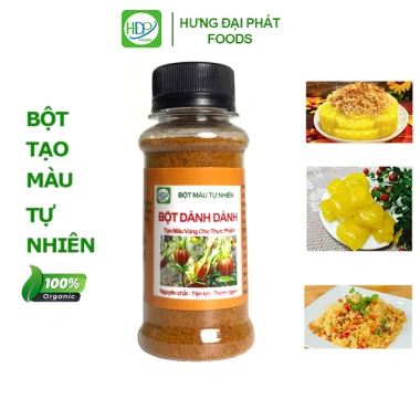 Bột Tạo Màu HDP 80ml - Gấc, Dành Dành, Lá Cẩm Tím, Lá Nếp, Hoa Đậu Biếc, Trà Xanh, Giá chỉ 15.000