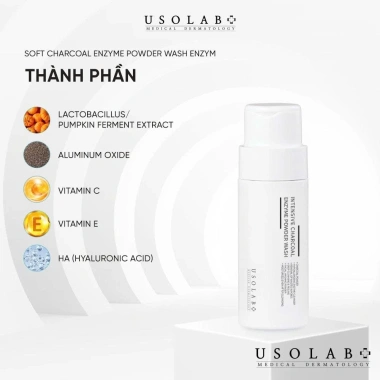 Bột Tẩy Da Chết Than Hoạt Tính Enzyme Soft Charcoal - Giảm Đốm, Sáng Da, Giá ưu đãi 616.000₫ 4