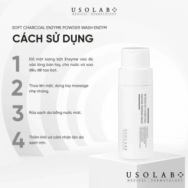Bột Tẩy Da Chết Than Hoạt Tính Enzyme Soft Charcoal - Giảm Đốm, Sáng Da, Giá ưu đãi 616.000₫ 5
