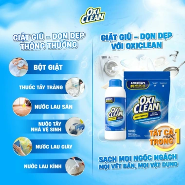 Bột Tẩy Đa Năng Oxiclean 1.000g Làm sạch lồng giặt, khử mùi hôi, tẩy vết bẩn cứng - Giá 220.046đ 3