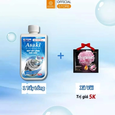 Bột Tẩy Lồng Máy Giặt ASAKI - Vệ Sinh, Loại Bỏ Mùi Hôi, Chống Nấm Mốc, 54.000đ 10