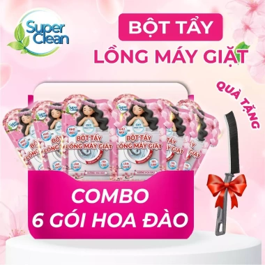 Bột Tẩy Lồng Máy Giặt SUPERCLEAN - Loại Bỏ Mùi Hôi, Vết Bẩn, Giá 29.000 VND 10