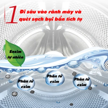 Bột tẩy OMO HH322 - Vệ sinh lồng giặt, xóa nấm mốc, bám bẩn 99% hiệu quả 3