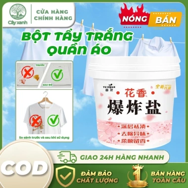 Bột tẩy quần áo màu 250g - Đánh bay vết bẩn, ố màu, sạch như mới, chỉ 49.000đ