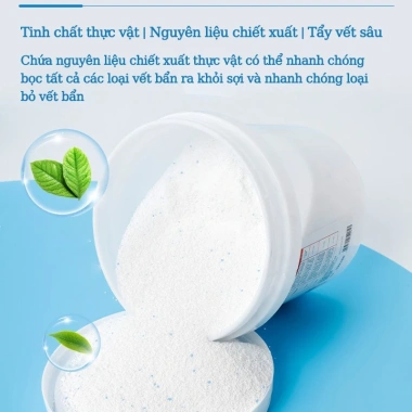 Bột tẩy quần áo màu 250g - Đánh bay vết bẩn, ố màu, sạch như mới, chỉ 49.000đ 6