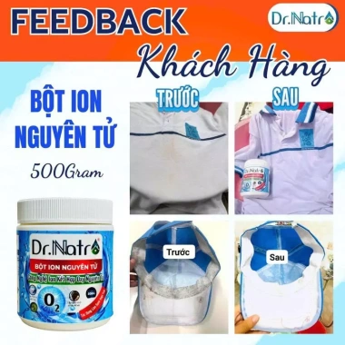 Bột Tẩy Rửa Dr.Natro Gốc Oxy 500g - Vệ Sinh Lồng Máy Giặt, Tẩy Ố Quần Áo, Giá 185k 4 Bột Tẩy Rửa Dr.Natro Gốc Oxy 500g - Vệ Sinh Lồng Máy Giặt, Tẩy Ố Quần Áo, Giá 185k 4