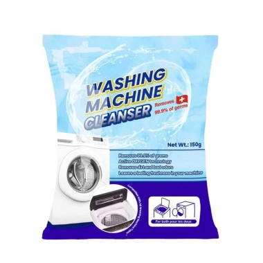 Bột Tẩy Rửa Máy Giặt Đa Năng 150g Kháng Khuẩn 99.9% - Diệt Khuẩn Sâu, Dùng cho Cửa Trước, Cửa Trên, Lồng Ngang 9