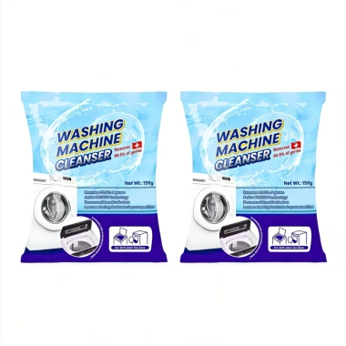 Bột Tẩy Rửa Máy Giặt Đa Năng 150g Kháng Khuẩn 99.9% - Diệt Khuẩn Sâu, Dùng cho Cửa Trước, Cửa Trên, Lồng Ngang 10