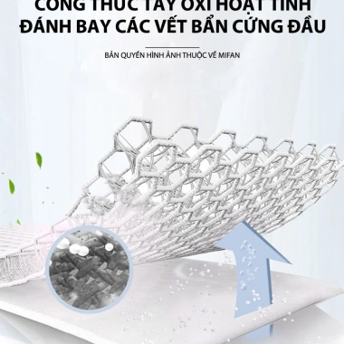 Bột Tẩy Trắng Quần Áo Đa Năng Mifan OxiPower – Xử lý vải ố vàng, vết bẩn khó giặt, an toàn không phai màu, chỉ 39.000₫