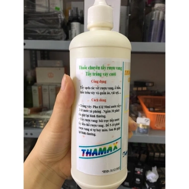 Bột tẩy trắng váy cưới - Loại bỏ vết rượu vang đỏ nhanh, giá chỉ 60.000₫ 2