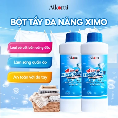 Bột tẩy vết bẩn đa năng Ximo 350g – Giặt sạch trắng quần áo, đồ gia dụng, chỉ 45.000đ 2