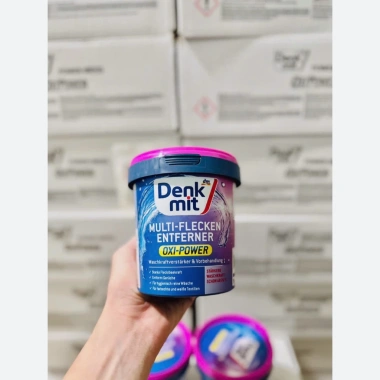 Bột tẩy vết bẩn quần áo Denkmit Oxi Power 750g - Nhập khẩu Đức, tẩy sạch, giá chỉ 175k