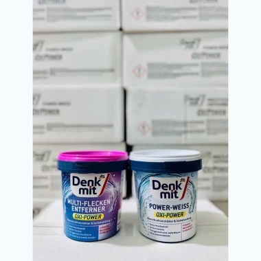 Bột tẩy vết bẩn quần áo Denkmit Oxi Power 750g - Nhập khẩu Đức, tẩy sạch, giá chỉ 175k