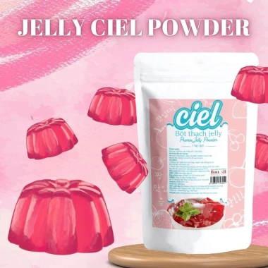 Bột thạch jelly Ciel 140g - Giá 23.200đ, giảm sâu, dễ làm, vị thơm ngon, năng lượng 3 Bột thạch jelly Ciel 140g - Giá 23.200đ, giảm sâu, dễ làm, vị thơm ngon, năng lượng 3