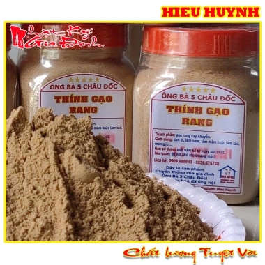 Bột Thính Gạo Rang Sẵn 200gr Vàng Thơm Ngon Ông Bà 5 Châu Đốc - Giá 22.000₫