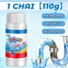 Bột Thông Cống Cực Mạnh 110g - Thông Tắc Bồn Cầu, Bồn Rửa, Đường Ống Nhanh Chóng, Hiệu Quả, Giá 75.000 10