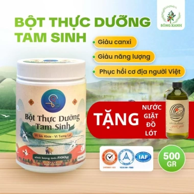 Bột Thực Dưỡng Tam Sinh Vạn Đại 500g - Bổ Sung Dinh Dưỡng Giá Ưu Đãi 807.999₫