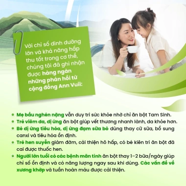 Bột Thực Dưỡng Tam Sinh Vạn Đại 500g - Bổ Sung Dinh Dưỡng Giá Ưu Đãi 807.999₫ 4 Bột Thực Dưỡng Tam Sinh Vạn Đại 500g - Bổ Sung Dinh Dưỡng Giá Ưu Đãi 807.999₫ 4
