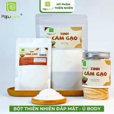 Bột Tinh Cám Gạo HaPuganic 300g - Trắng Da, Đều Màu, giảm giá 34.999 VND 7