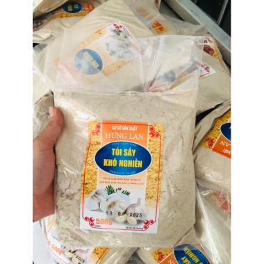 Bột Tỏi Sấy Khô 500g Nguyên Chất – Thơm Ngon, Giá 32.000đ, Dùng Ngay Cho Món Ăn 2