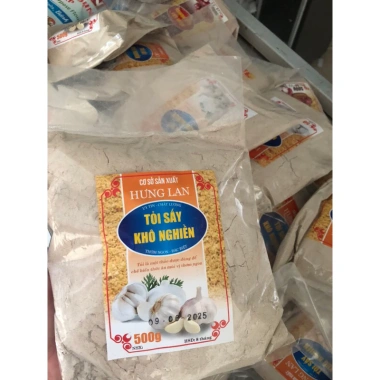 Bột Tỏi Sấy Khô 500g Nguyên Chất – Thơm Ngon, Giá 32.000đ, Dùng Ngay Cho Món Ăn 3