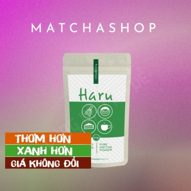 Bột Trà Matcha Haru MK4 Uji Ceremonial 1kg Nhập khẩu Nhật Bản - 1,6tr 5