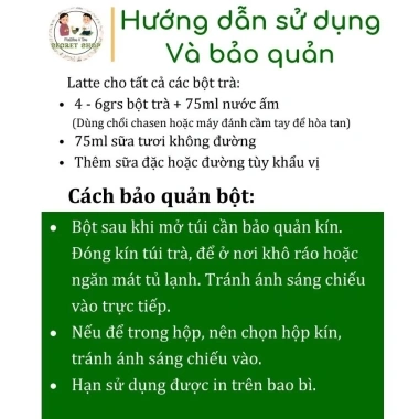 Bột trà Matcha MK 4 FUJI nhập khẩu Nhật Bản - Giảm giá 9.9k SECRET SHOP