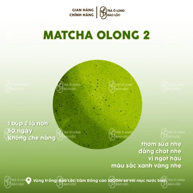 Bột Trà Matcha Olong 2 - Trà Olong Bảo Lộc, hương thơm tự nhiên, chỉ 114.000₫ 3 Bột Trà Matcha Olong 2 - Trà Olong Bảo Lộc, hương thơm tự nhiên, chỉ 114.000₫ 3