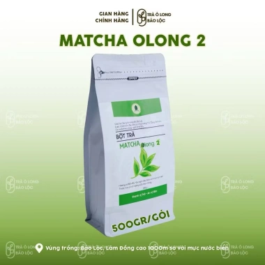 Bột Trà Matcha Olong 2 - Trà Olong Bảo Lộc, hương thơm tự nhiên, chỉ 114.000₫