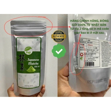 Bột Trà Xanh Matcha Fuji Chính Hãng Nhật Bản – Giá 111.433đ, Pha Đồ Uống & Trà Đạo
