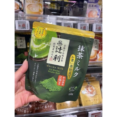 Bột Trà Xanh Matcha Milk Uji Tsujiri Nhật Bản 150-190gr Giá ưu đãi 135.000₫ giảm từ 168.750₫ 6
