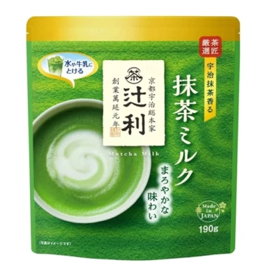Bột Trà Xanh Matcha Milk Uji Tsujiri Nhật Bản 150-190gr Giá ưu đãi 135.000₫ giảm từ 168.750₫ 8