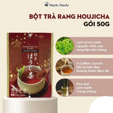 Bột trà xanh Matcha Nhật Bản Kanes 50g - Nguyên chất, tăng năng lượng, 108k