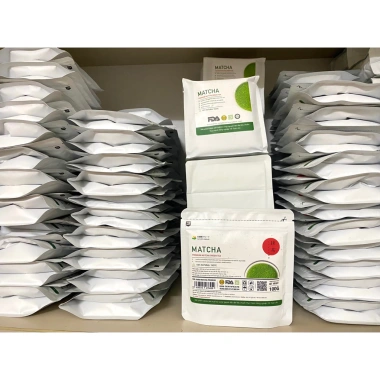 Bột Trà Xanh Matcha Premium Satoen 100g - Nguyên chất vụ xuân, chính hãng, giảm giá 185k 4 Bột Trà Xanh Matcha Premium Satoen 100g - Nguyên chất vụ xuân, chính hãng, giảm giá 185k 4