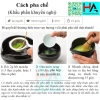 Bột Trà Xanh Matcha Special Satoen 100g - Giá ưu đãi 145.000đ, dùng cho uống, pha chế, làm bánh, kem 7