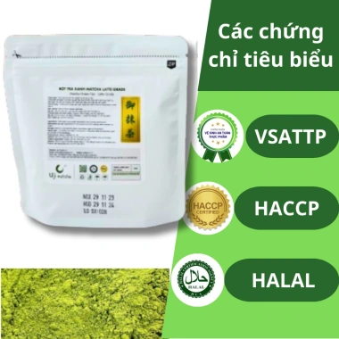 Bột trà xanh Uji Matcha Latte grade 100g Thơm ngon chuẩn vị giảm giá 190k