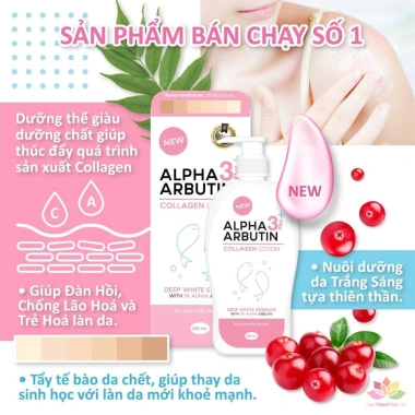 Bột trắng da Alpha Arbutin – Dưỡng, làm trắng, mờ thâm, se khít lỗ chân lông