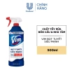 Bọt Tuyết Siêu Mạnh 500ml - Tẩy Bồn Cầu, Nhà Vệ Sinh Vim, Diệt 99,9% Vi Khuẩn, Giá Giảm 45.600₫ 2