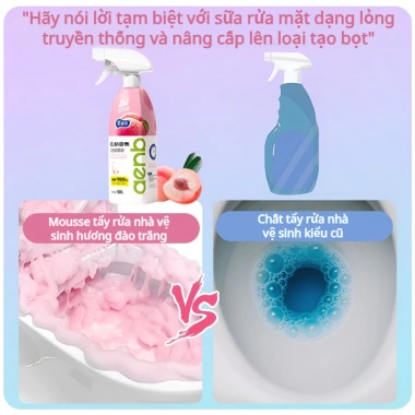 Bọt vệ sinh bồn cầu đa năng khử vết bẩn, kháng khuẩn, giữ hương thơm - 119.000 VND 2
