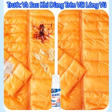 Bọt Vệ Sinh DRY CLEAN FOAM 200ml - Tẩy trắng áo khoác, chăn ga gối, bẩn mốc & ô vàng - 45k VND 3