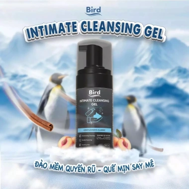 Bọt Vệ Sinh Nam BIRD 100ml - Làm Sạch, Khử Mùi, Ngăn Nấm Ngứa, Giá 55.000₫