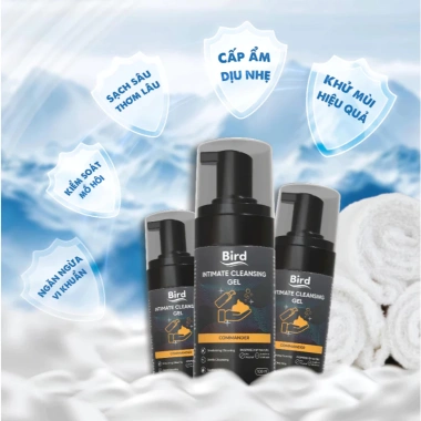 Bọt Vệ Sinh Nam BIRD 100ml - Làm Sạch, Khử Mùi, Ngăn Nấm Ngứa, Giá 55.000₫