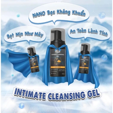 Bọt Vệ Sinh Nam BIRD 100ml - Làm Sạch, Khử Mùi, Ngăn Nấm Ngứa, Giá 55.000₫