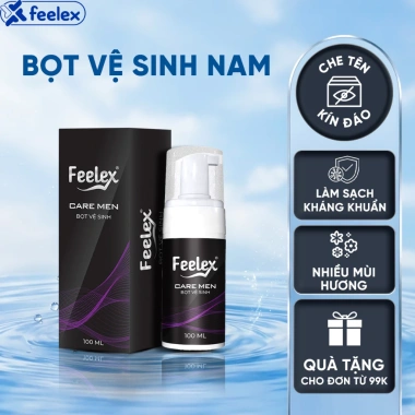 Bọt Vệ Sinh Nam Giới Feelex Care Men 100ml - Tạo Bọt Giữ Thô Mát, Giá Ưu Đãi 95.220₫ Bọt Vệ Sinh Nam Giới Feelex Care Men 100ml - Tạo Bọt Giữ Thô Mát, Giá Ưu Đãi 95.220₫