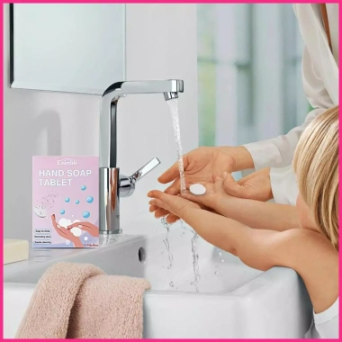 Bọt Xà Phòng Tay Nạp 10 Hộp - Kem Dưỡng Ẩm Tạo Bọt, Tab Rửa Tay Giá Ưu Đãi 122,100₫ 8