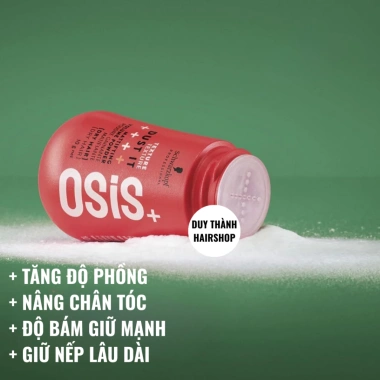 Bột & Xịt Tạo Phồng OSiS+ Dust It Volume Up - Phồng tóc, kiểm soát dầu, giữ nếp mờ 7 Bột & Xịt Tạo Phồng OSiS+ Dust It Volume Up - Phồng tóc, kiểm soát dầu, giữ nếp mờ 7
