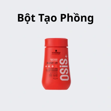 Bột & Xịt Tạo Phồng OSiS+ Dust It Volume Up - Phồng tóc, kiểm soát dầu, giữ nếp mờ 9 Bột & Xịt Tạo Phồng OSiS+ Dust It Volume Up - Phồng tóc, kiểm soát dầu, giữ nếp mờ 9