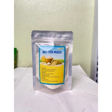 Bột yến mạch 100gr nguyên chất Hanmade - Giá 15.000đ, ăn sáng nhanh, năng lượng dồi dào