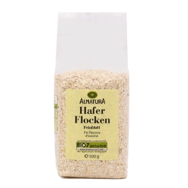 Bột yến mạch 500g Hafer Flocken organic giảm cân, bé ăn dặm, cán vỡ – 45.000 VND Bột yến mạch 500g Hafer Flocken organic giảm cân, bé ăn dặm, cán vỡ – 45.000 VND