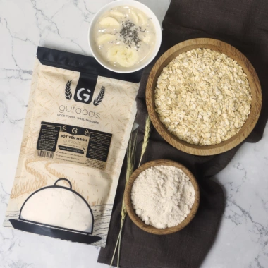 Bột Yến mạch ăn liền GUfoods 500g Nguyên liệu nhập khẩu giàu chất xơ ăn kiêng healthy giảm giá 99.900₫ 3